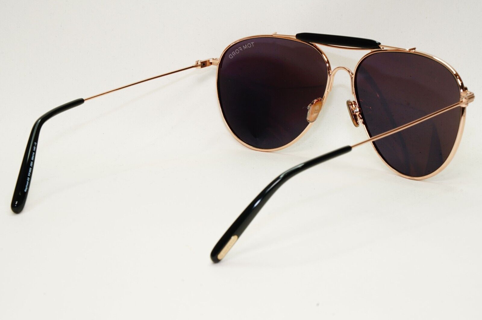 Tom Ford Sunglasses Gold Black Metal Pilot Raphael-02 FT0995 TF 995 28A 59mm