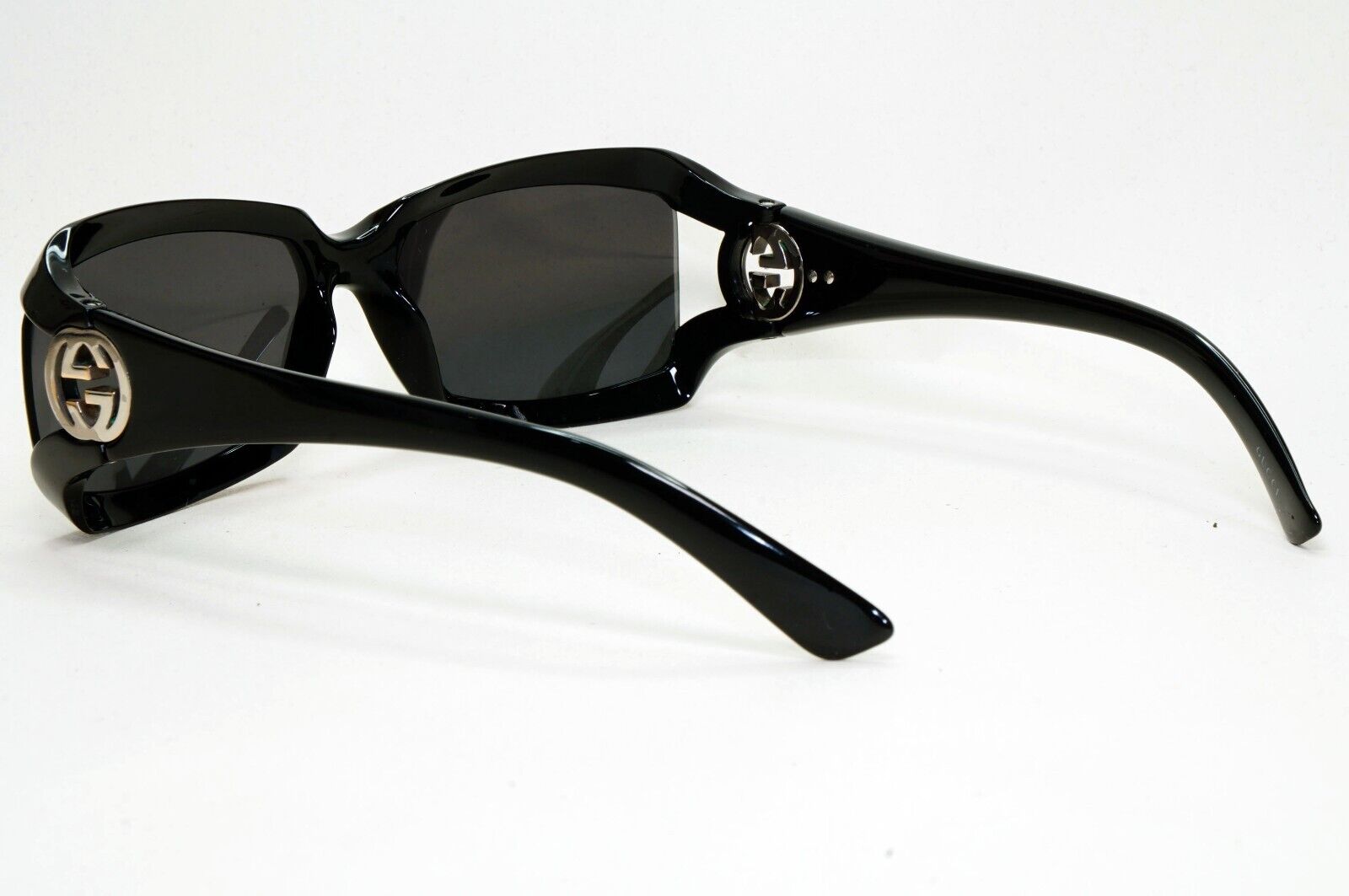 Gucci Sunglasses 2005 Vintage Black Square Silver GG 2599/S D28LE 291024