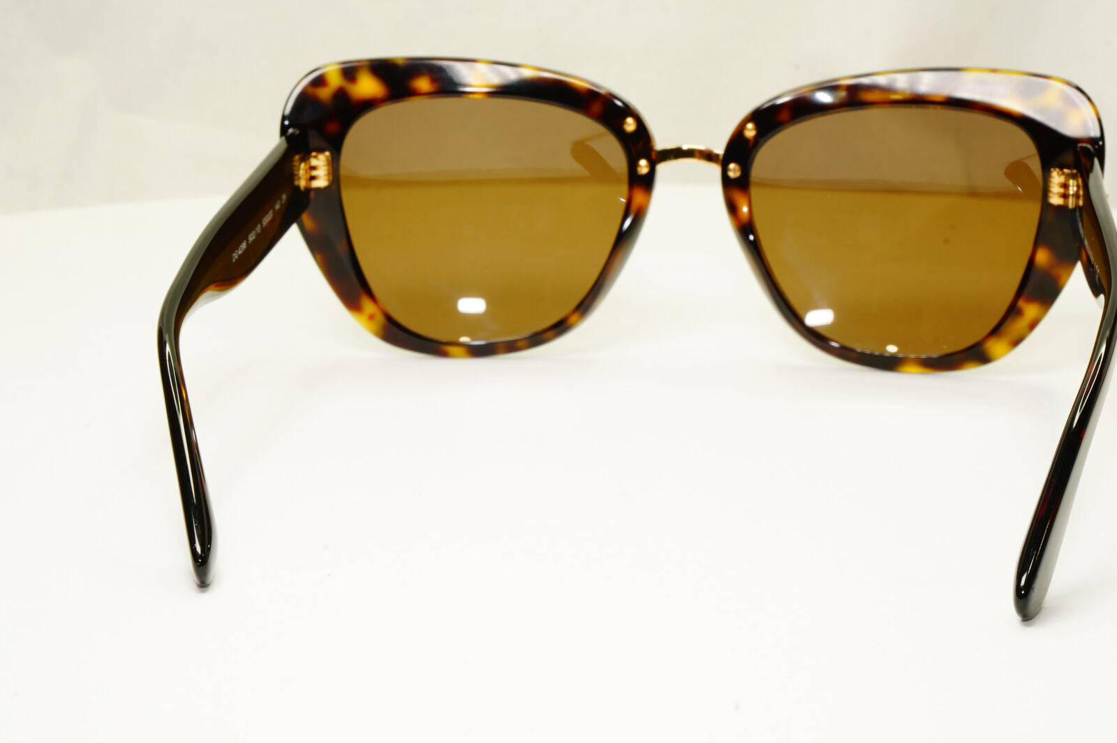 Authentic Dolce & Gabbana Womens Sunglasses Gold Brown DG 4296 502/13 240122