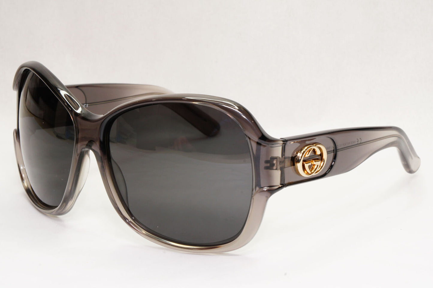 Gucci Sunglasses 2004 Vintage Grey Black Oversized Large GG 2934/S RHNS0 131223